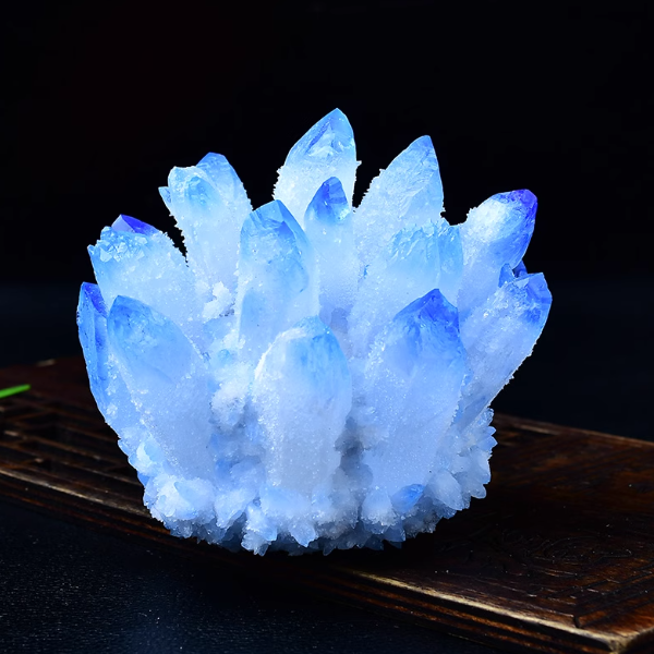 Blue Crystal Geode: The Stillness of Water, The Clarity of Mind