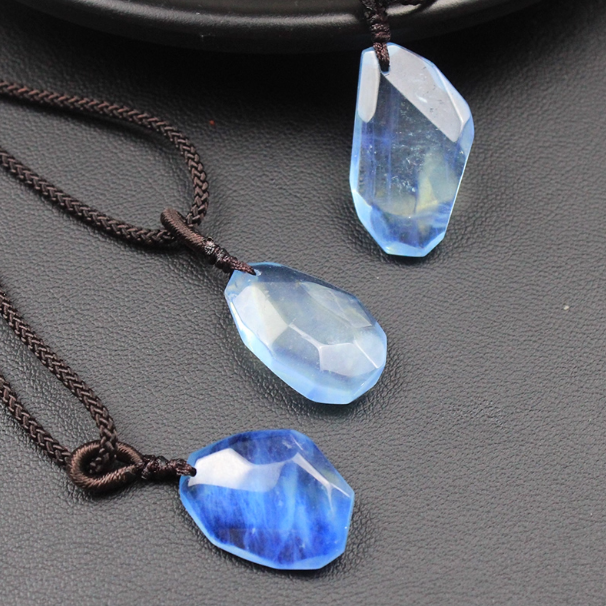 Raw Aquamarine Choker: A Fragment of the Ocean, A Whisper of the Sky