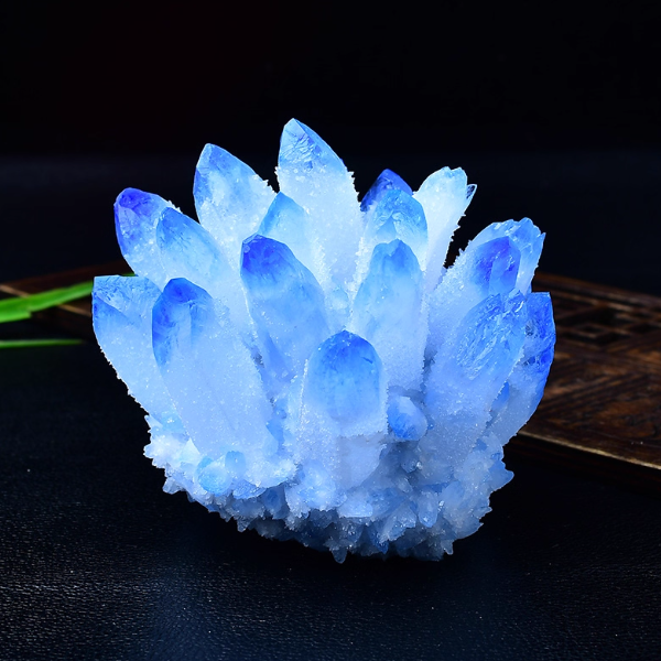 Blue Crystal Geode: The Stillness of Water, The Clarity of Mind