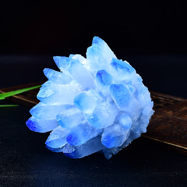 Blue Crystal Geode: The Stillness of Water, The Clarity of Mind