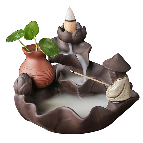 Lotus Pond Backflow Incense Burner: The Serene Flow of Water, The Tranquility of Zen