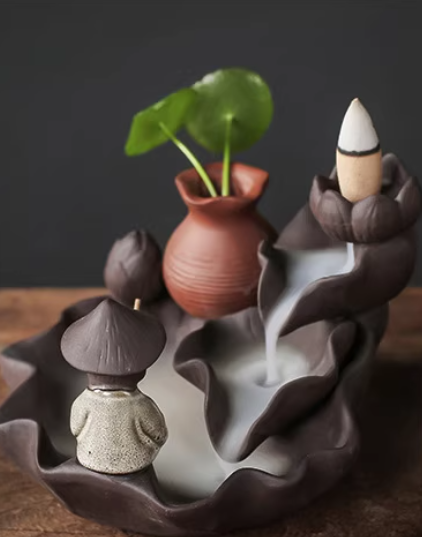 Lotus Pond Backflow Incense Burner: The Serene Flow of Water, The Tranquility of Zen