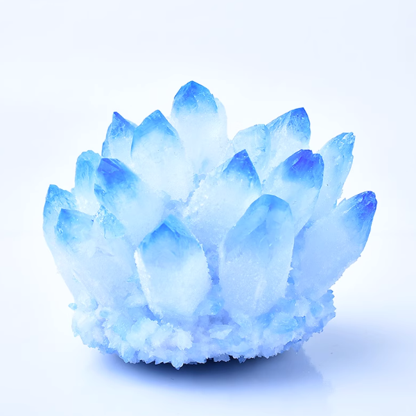 Blue Crystal Geode: The Stillness of Water, The Clarity of Mind