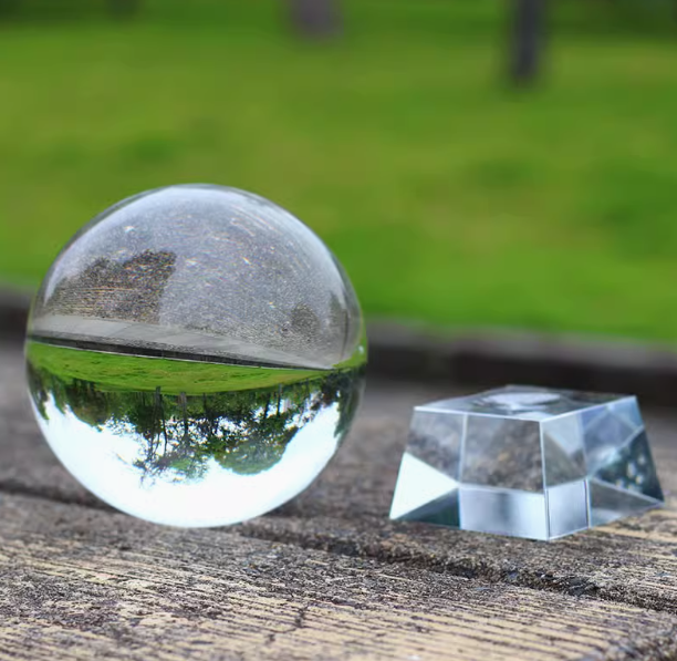 Pure Clarity Crystal Sphere: Magnetic Harmony, Feng Shui Mastery