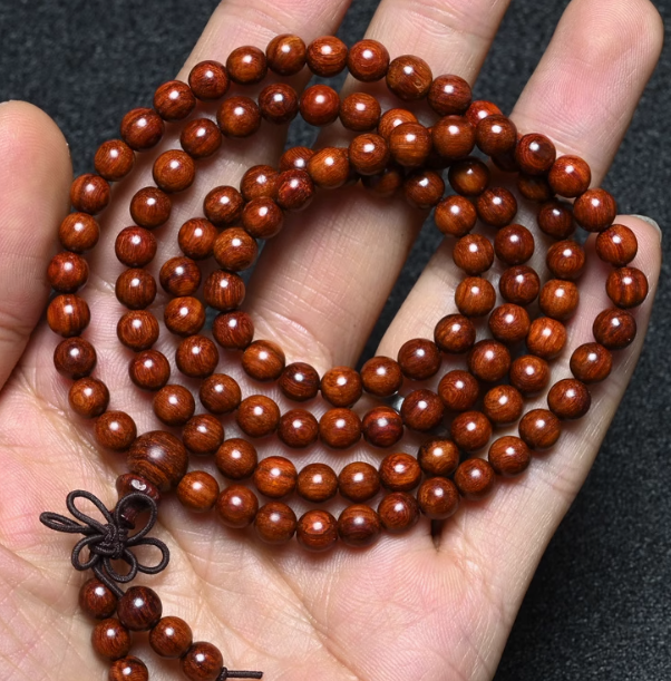 Natural Red Sandalwood Bracelet: Rooted Wisdom, Vibrant Serenity